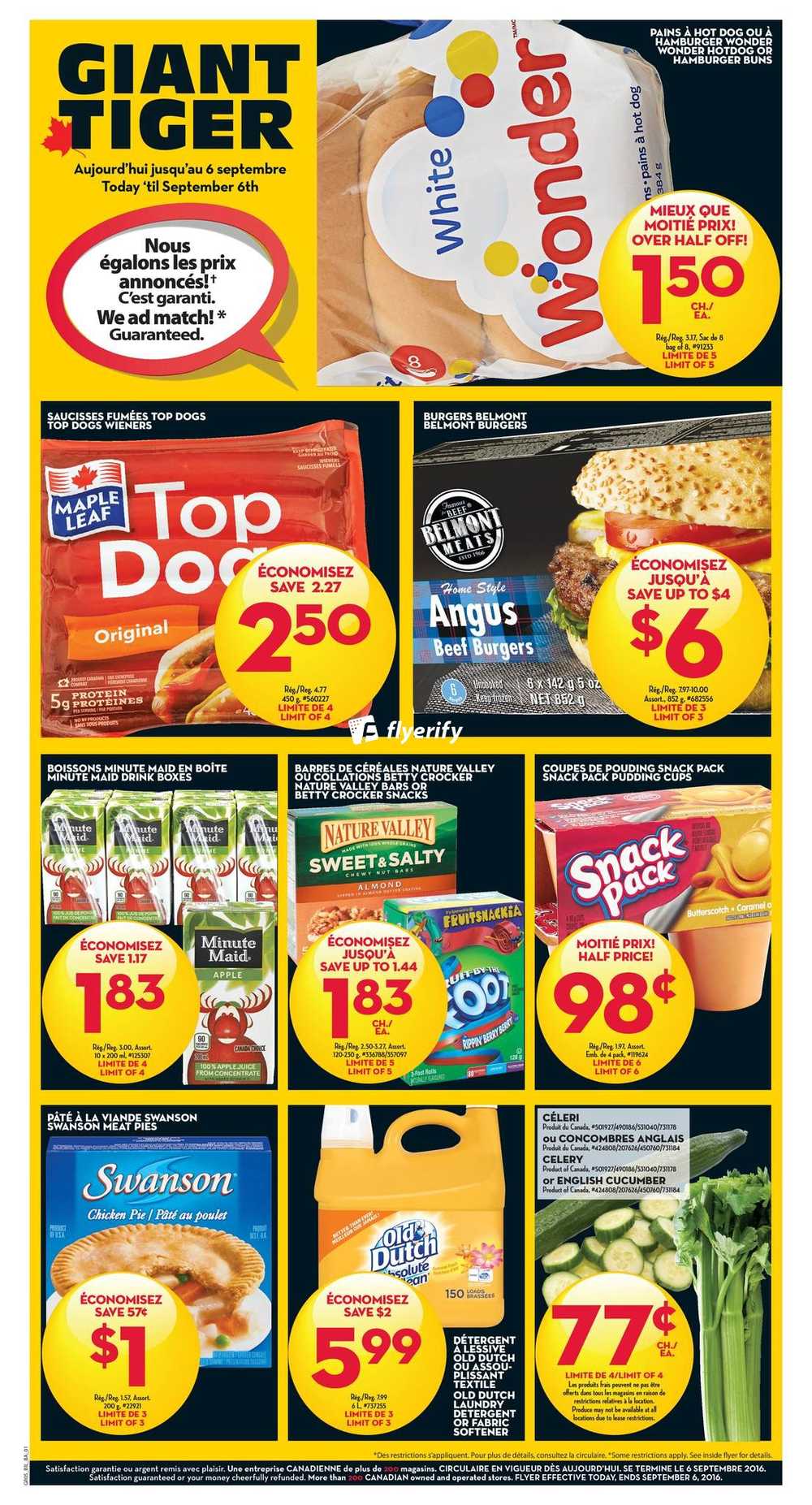 Giant Tiger (ON) Flyer August 31 to September 6 Canada