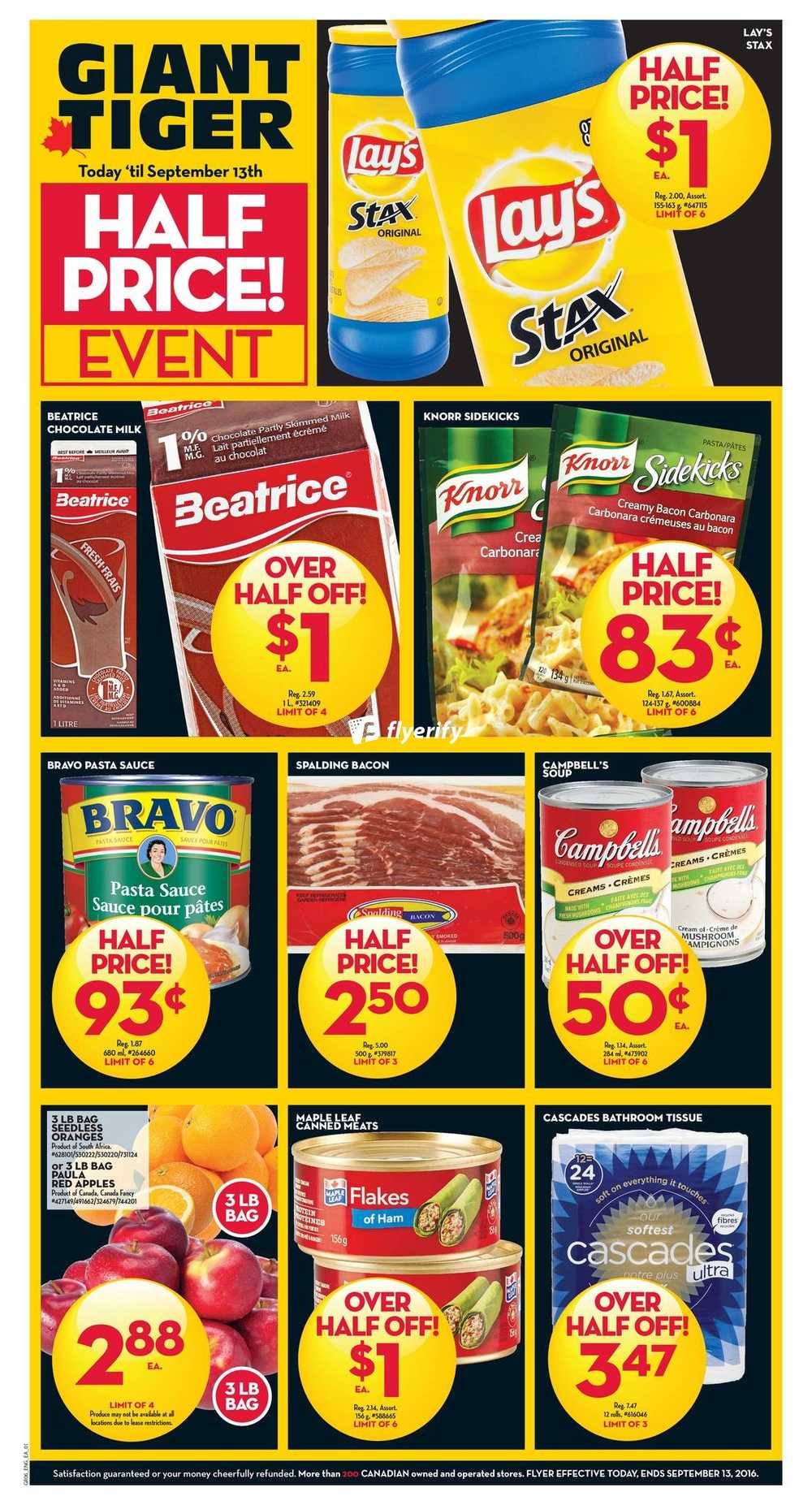 Giant Tiger (ON) Flyer September 7 to 13 Canada