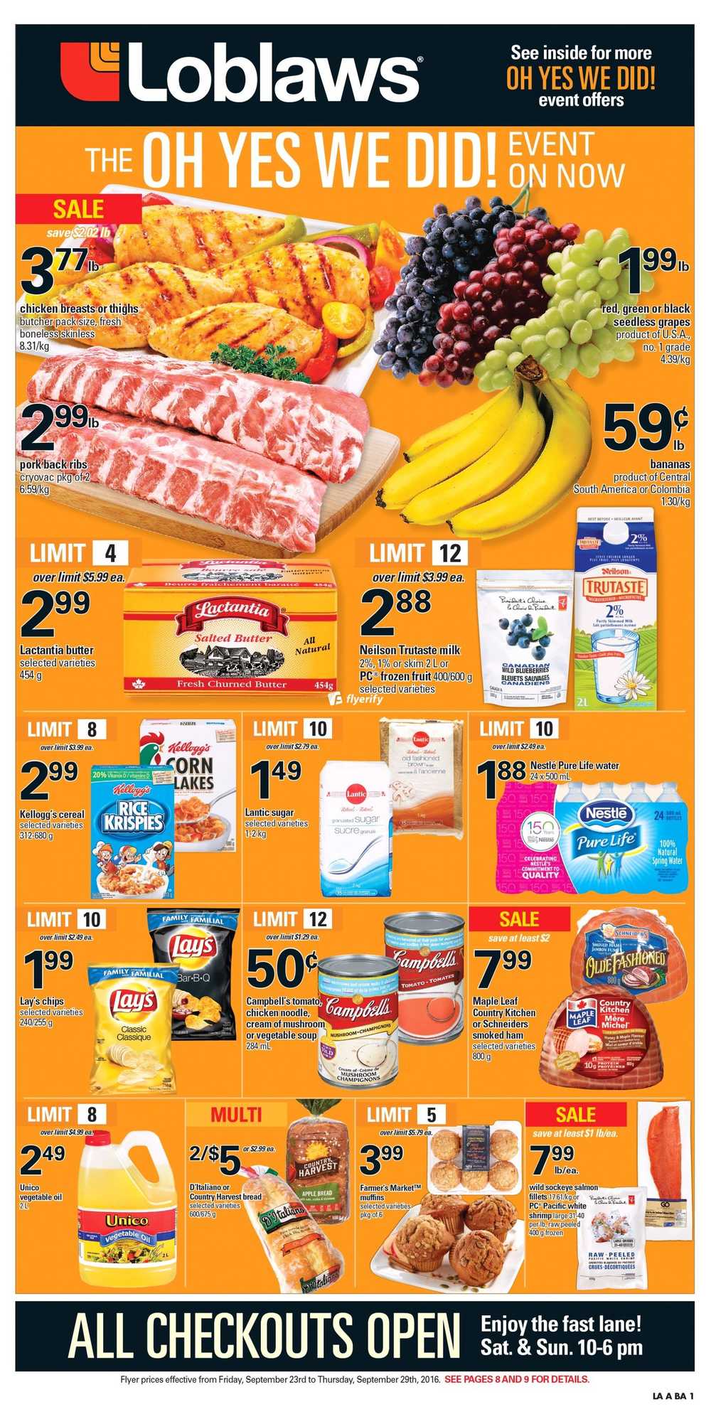 Loblaws (ON) Flyer September 23 to 29 Canada