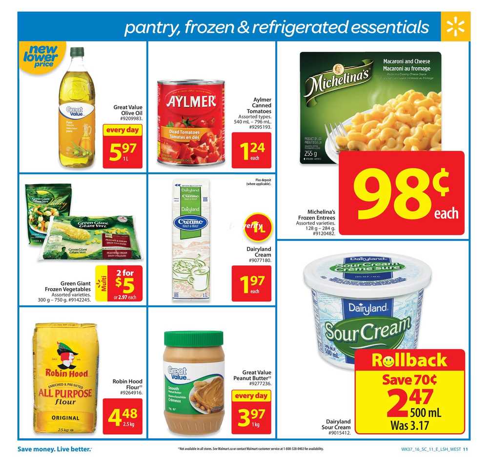 crystal flyer walmart