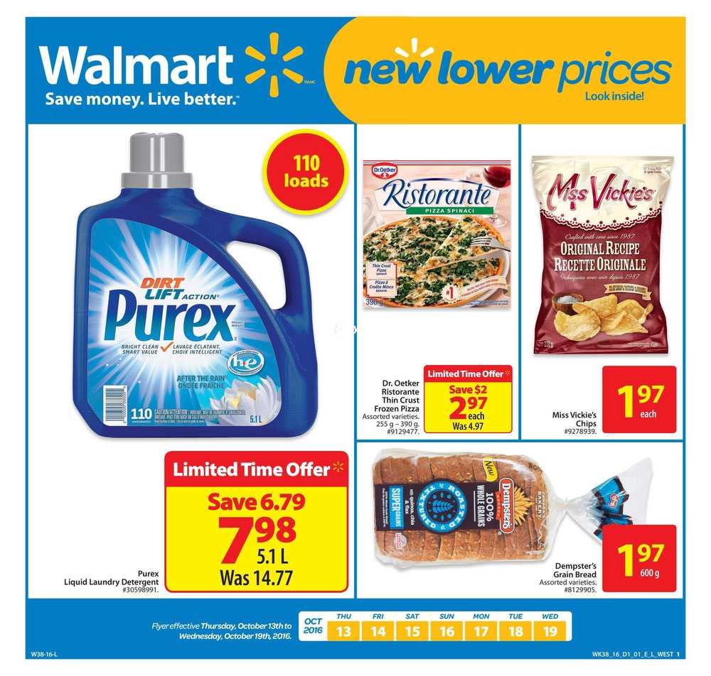 crystal flyer walmart