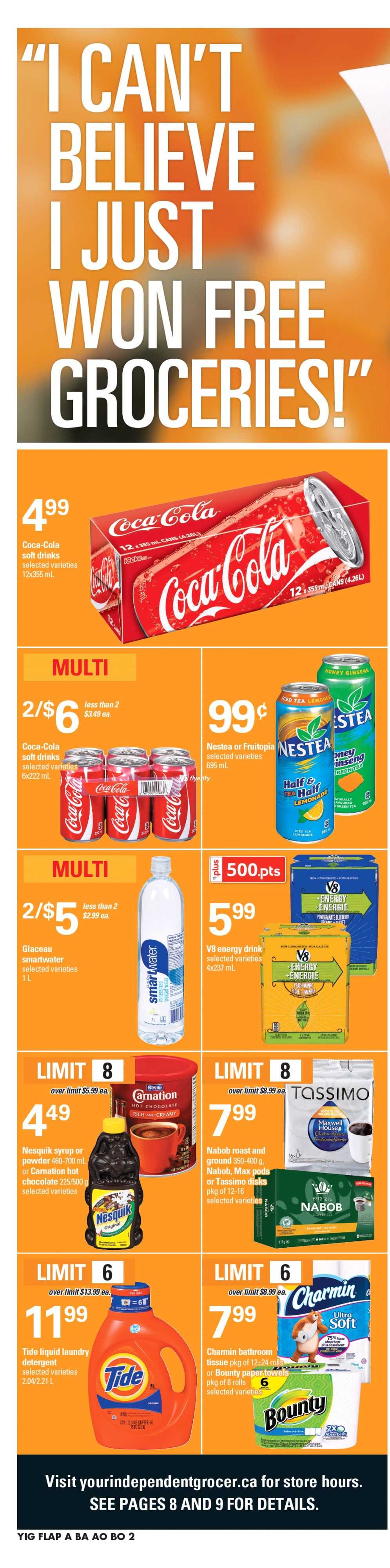 Independent Grocer (Ottawa Region) Flyer October 21 to 27 Canada