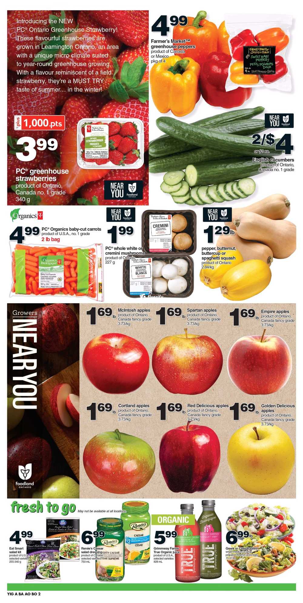 Independent Grocer (Ottawa Region) Flyer October 21 to 27 Canada