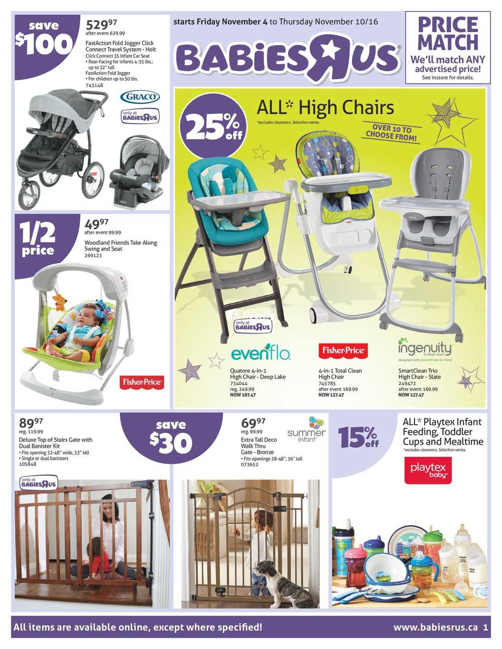 babies r us feeding chair