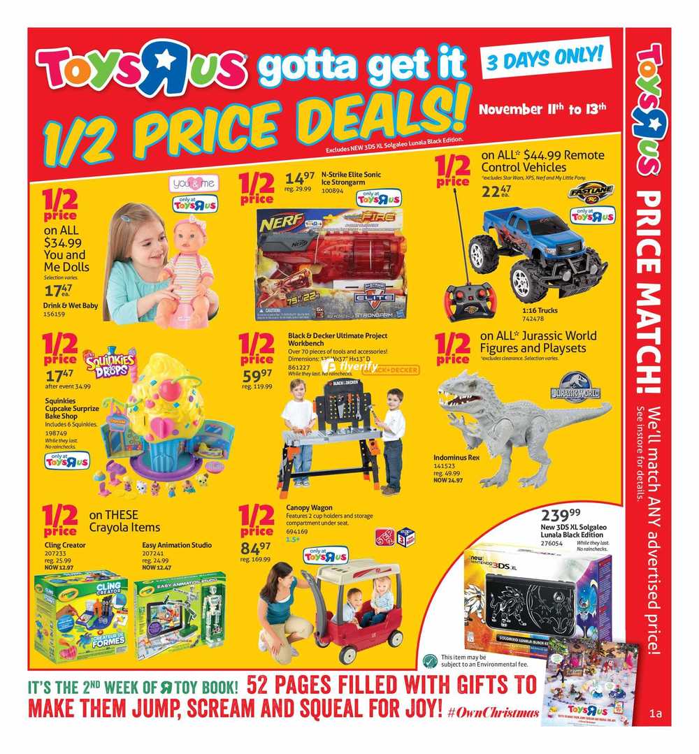 Toys R Us Flyer November 11 to 17 Canada