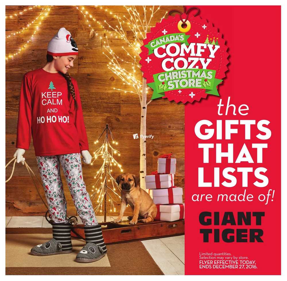 Giant Tiger Christmas Gifts Catalogue Flyer November 30 to December 27