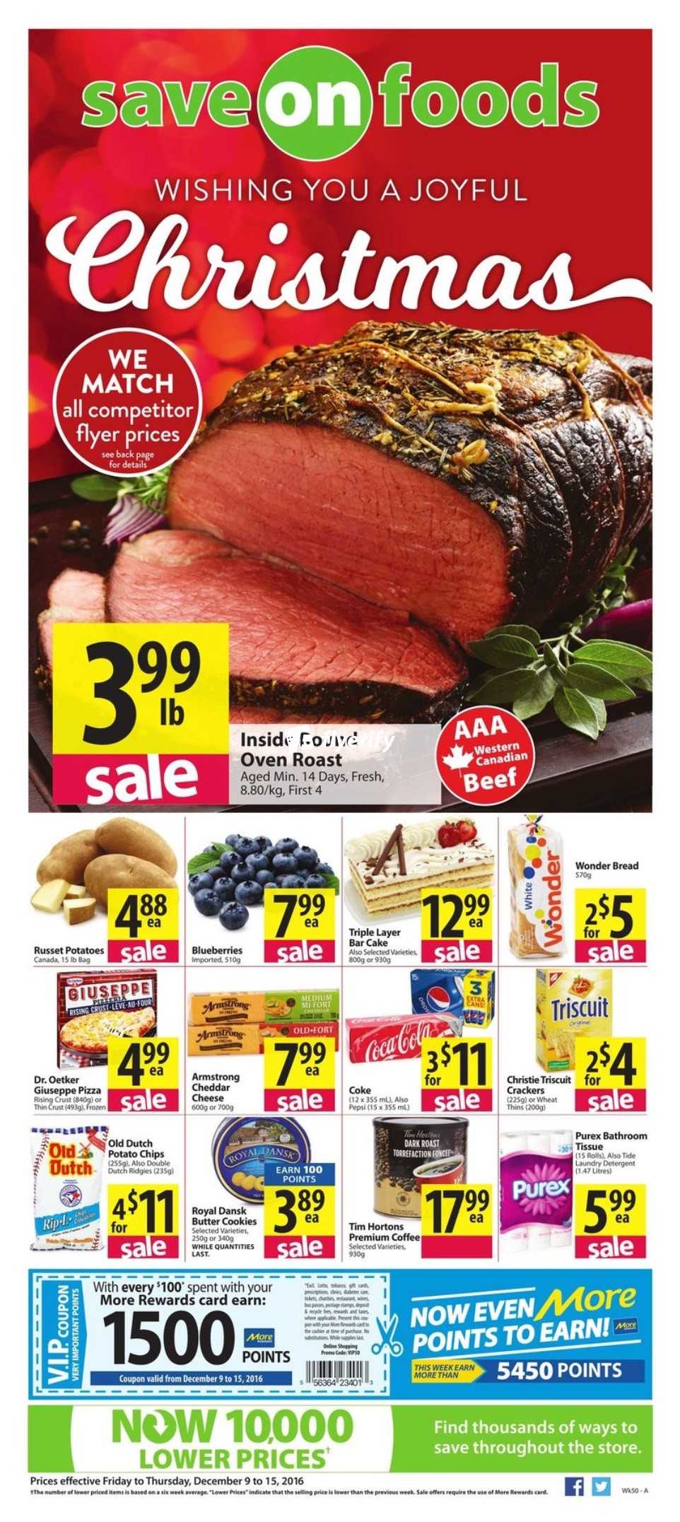 Save on Foods (BC) Flyer December 9 to 15 Canada