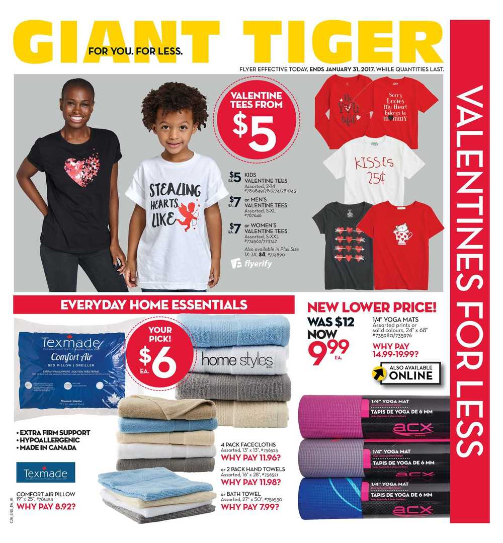 Giant Tiger (ON) Flyer January 25 to 31 Canada
