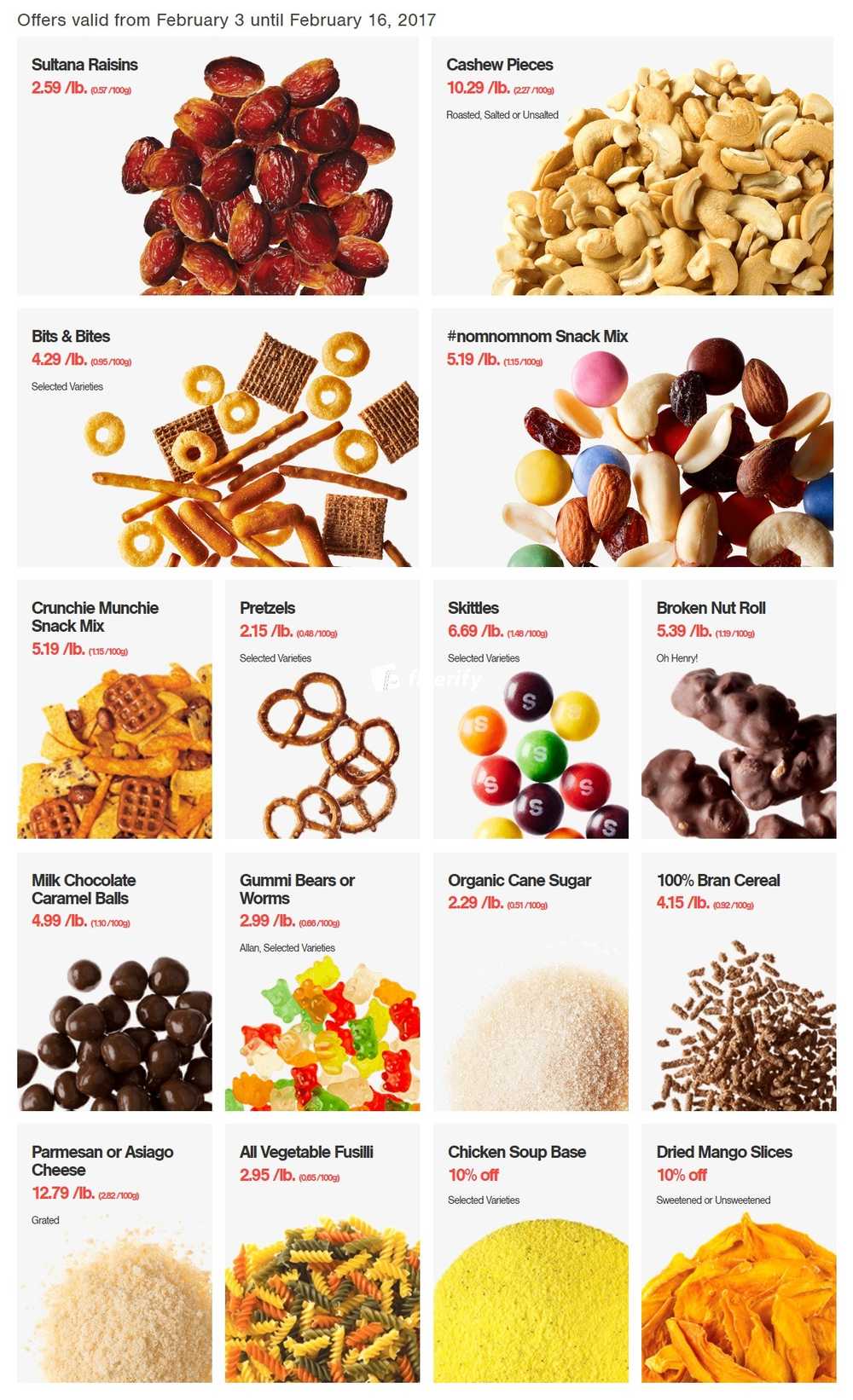 Bulk Barn On West Flyer February 3 To 16 Canada
