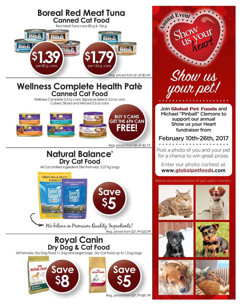 Global Pet Foods Flyer February 10 to 26 Canada