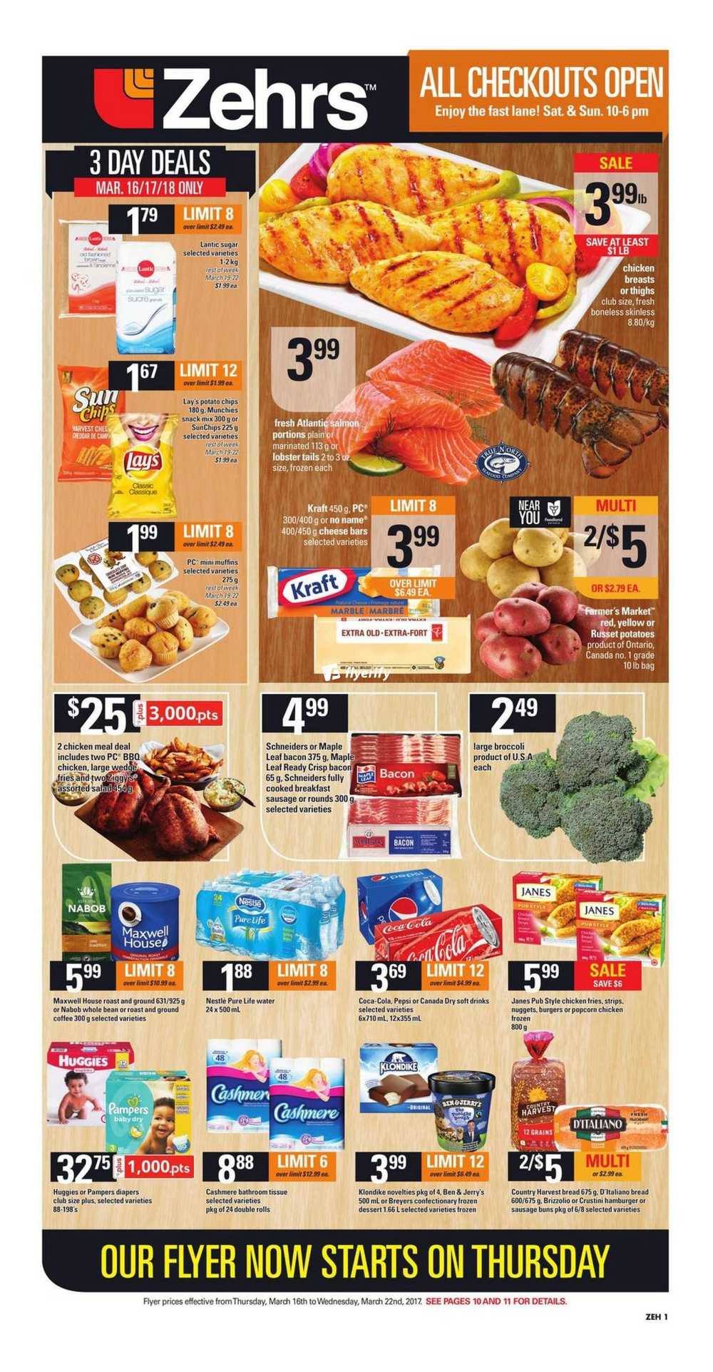 Zehrs Flyer March 16 to 22 Canada