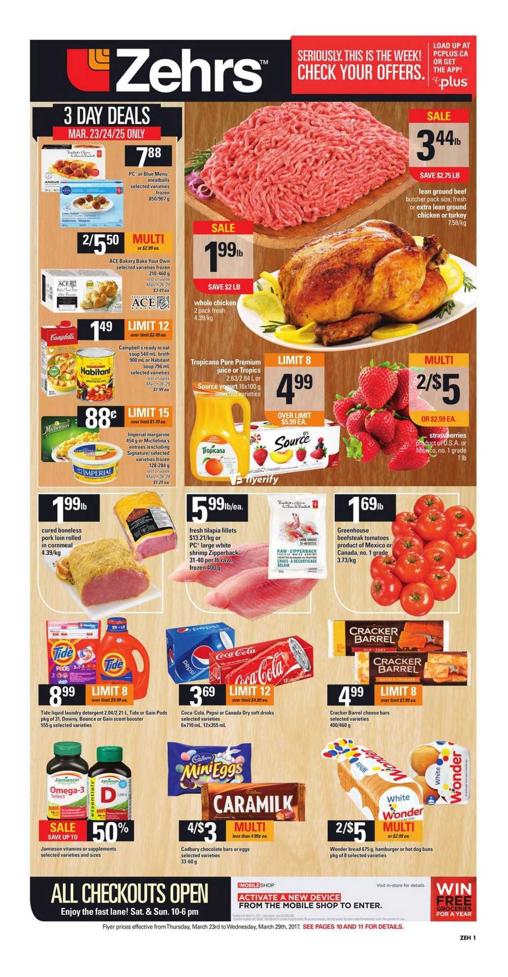 Zehrs Flyer March 23 to 29 Canada