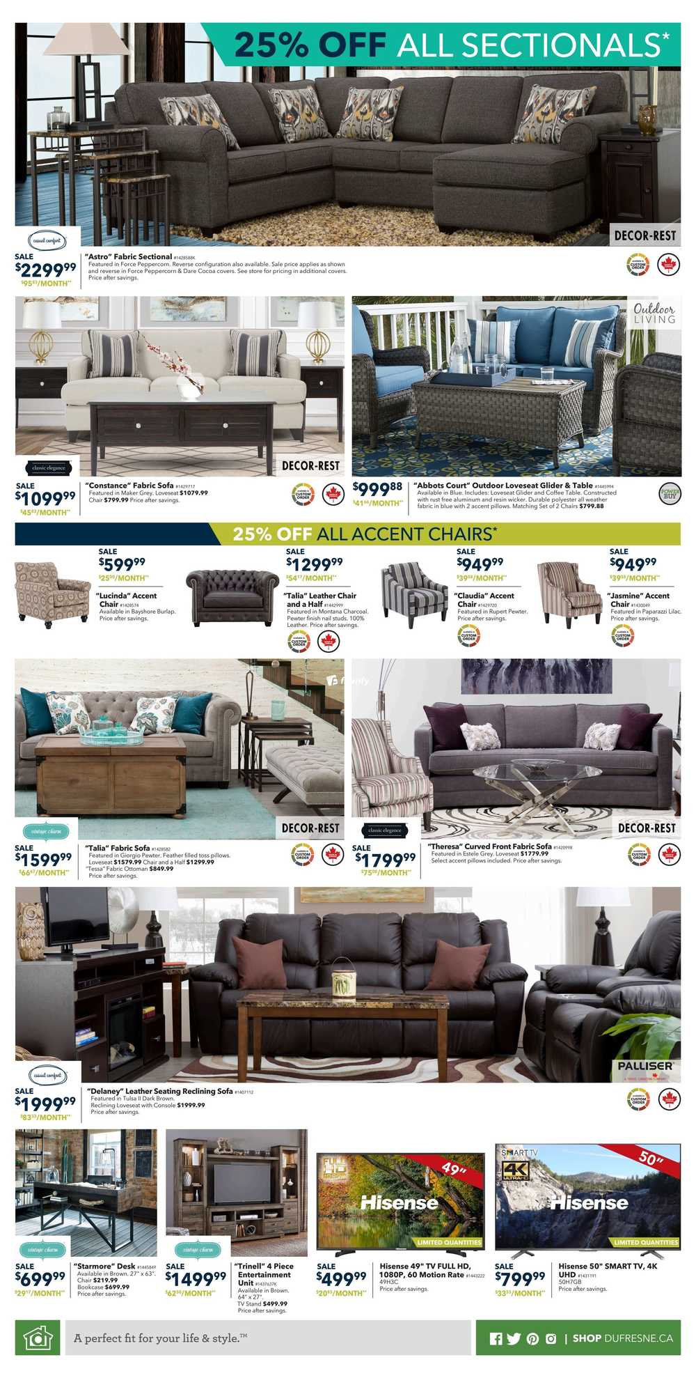 Dufresne (Selkirk, Portage, Dryden, Swan, Kenora and Ottawa) Flyer April 27 to May 10 Canada