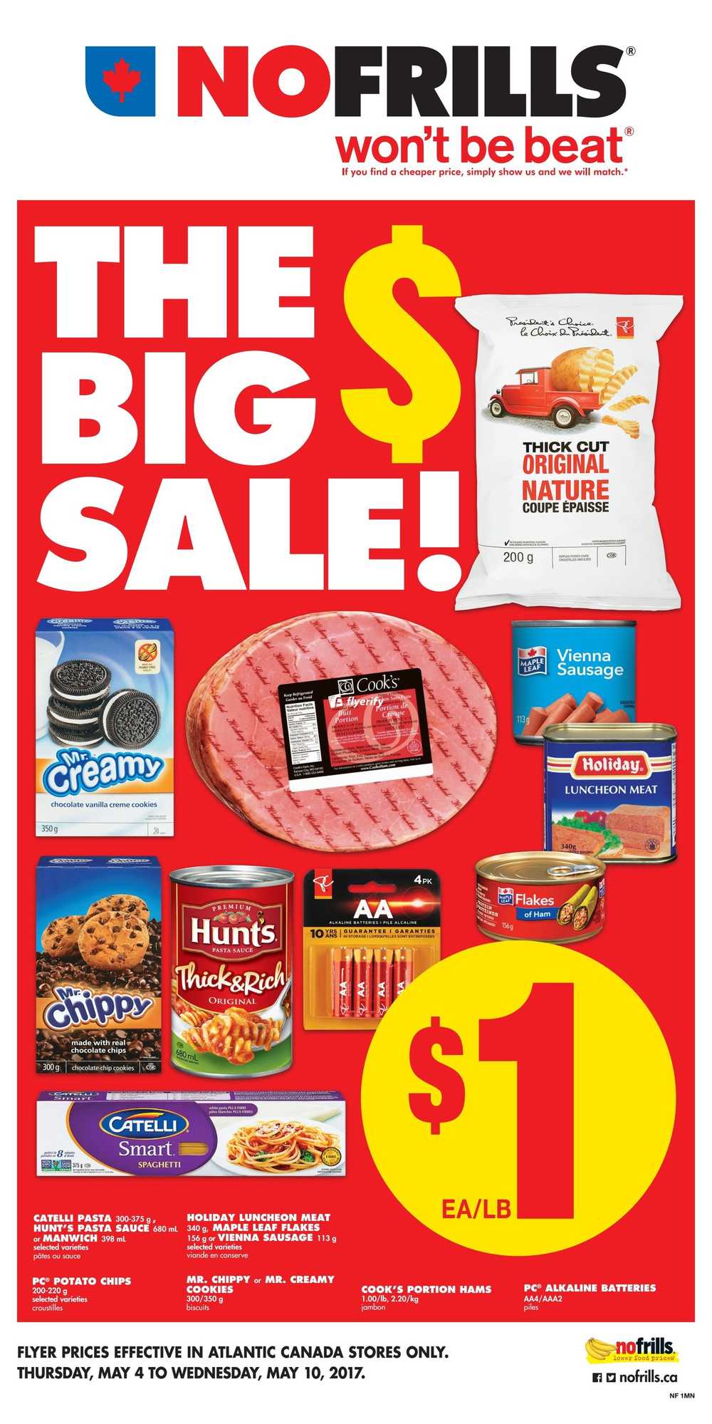 No Frills (Atlantic) Flyer May 4 to 10 Canada