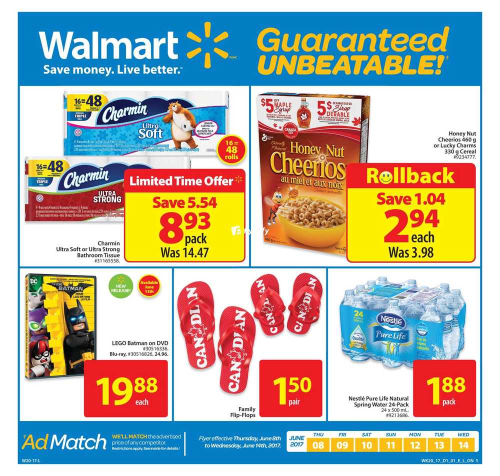 Walmart (ON) Flyer June 8 to 14 Canada