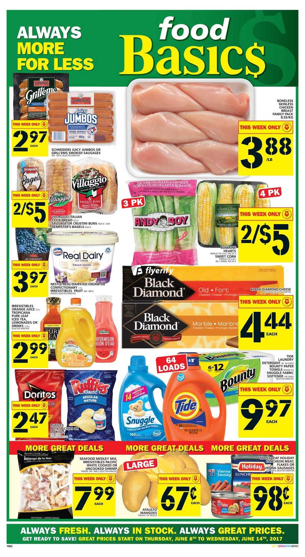 Food Basics Flyer June 8 to 14 Canada