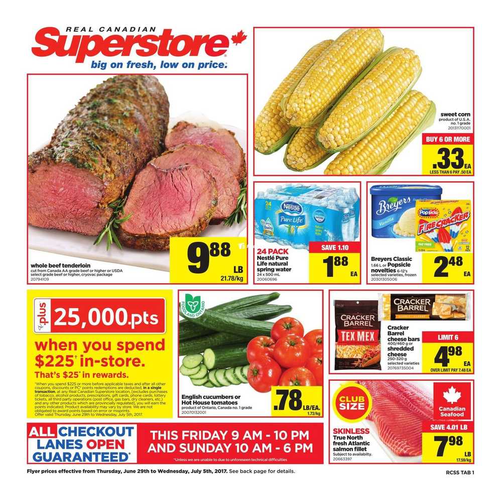 Real Canadian Superstore On Flyer June 29 To July 5 19 