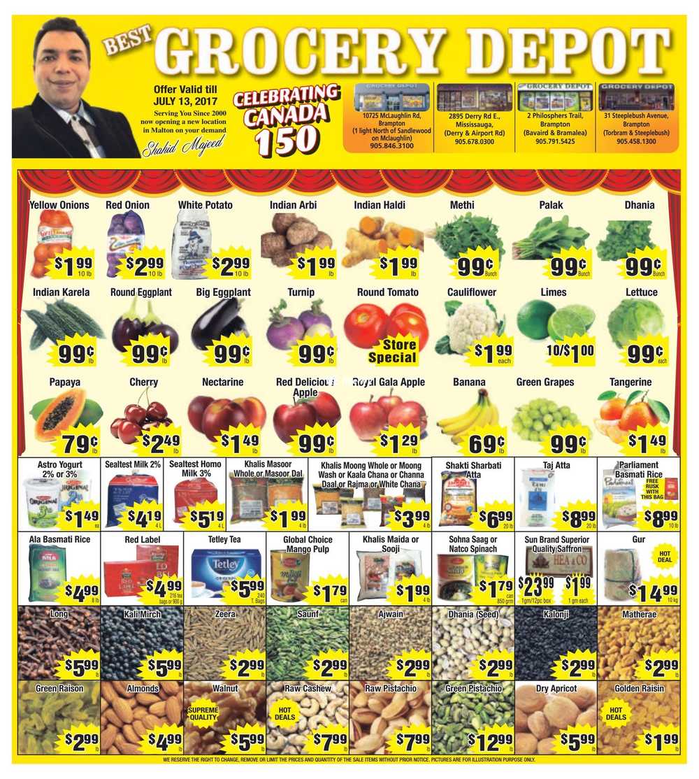 Best Grocery Depot Flyer July 6 to 13 Canada