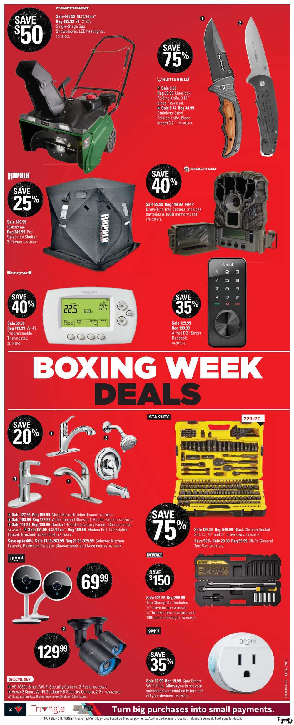 Canadian Tire (ON) Boxing Day/Week Flyer December 26 to 31, 2020 Canada