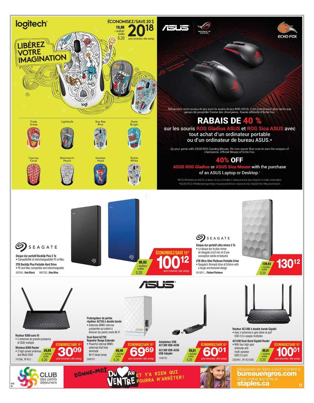 Bureau En Gros Latest Tech Flyer August 16 To 29 Canada