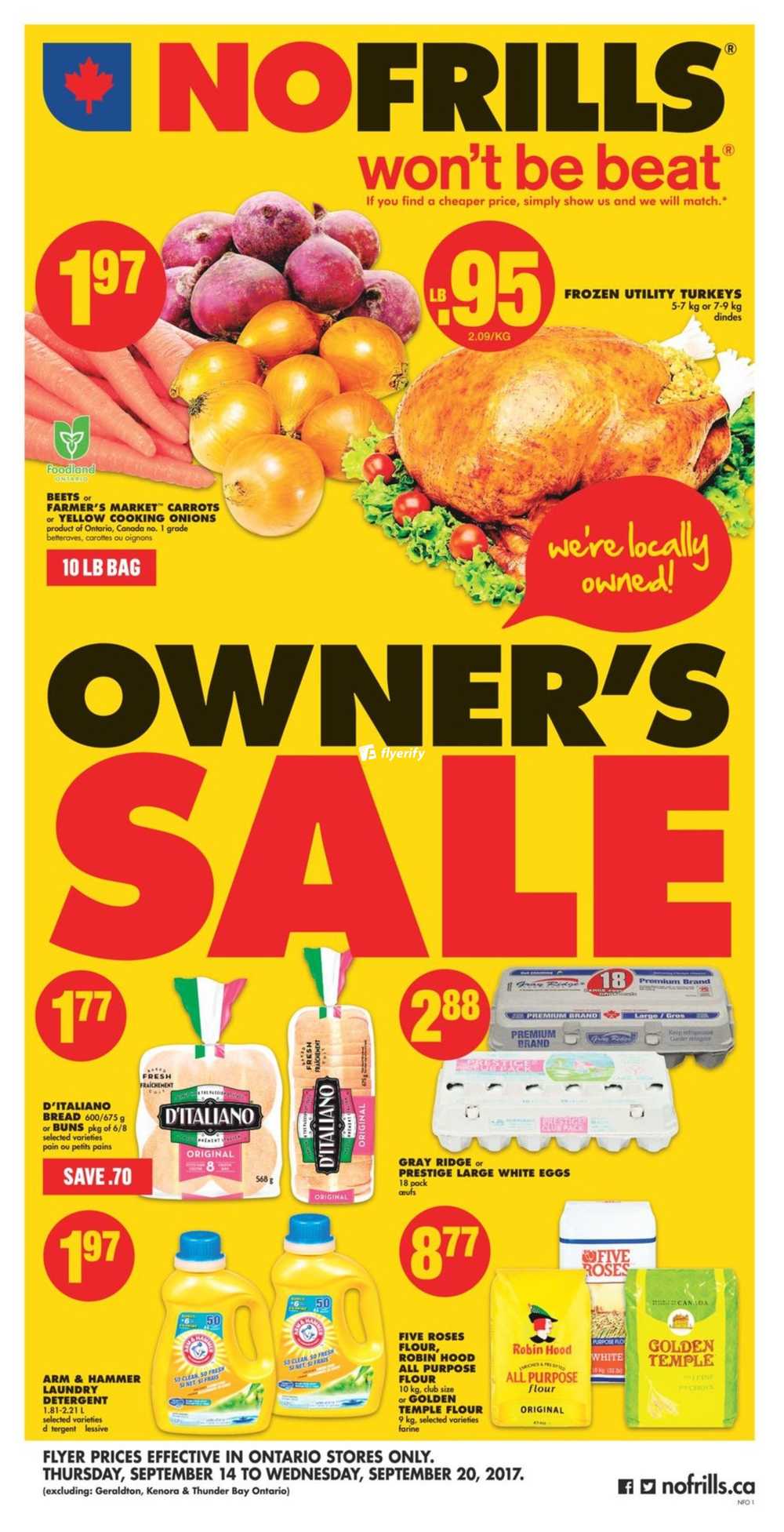 No Frills (ON) Flyer September 14 to 20 Canada