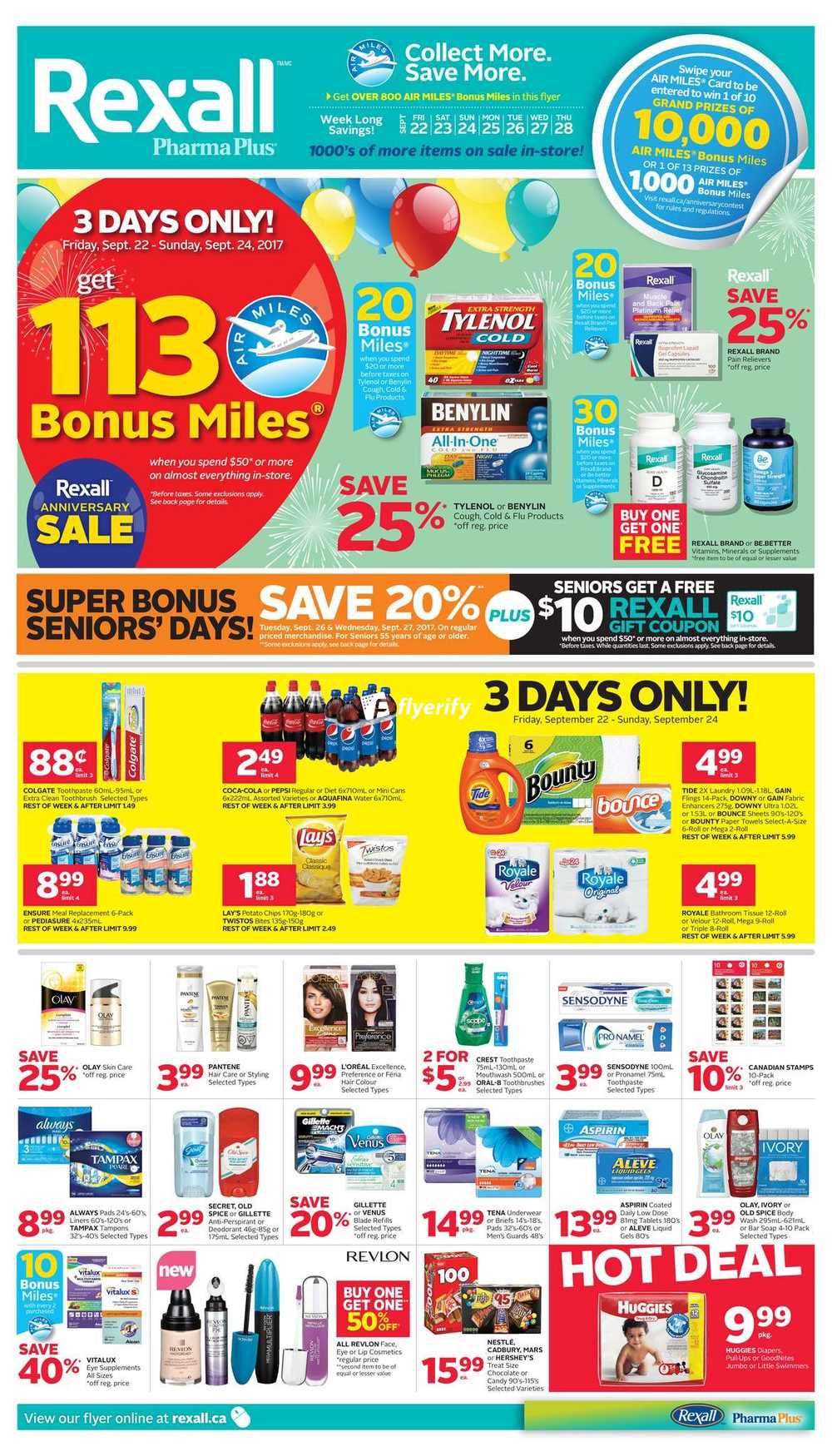 Rexall PharmaPlus (ON) Flyer September 22 to 28 Canada