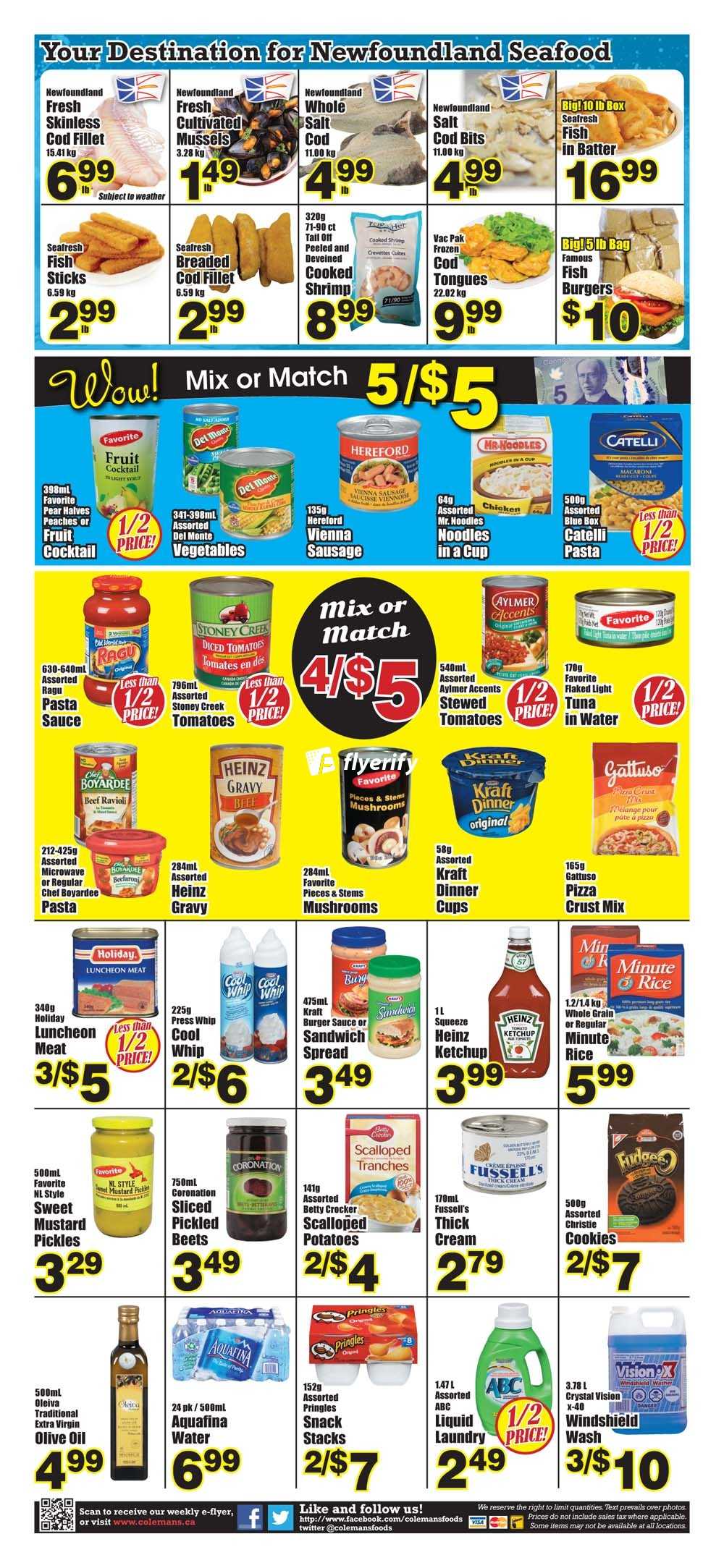 Coleman's Flyer November 23 to 29 Canada