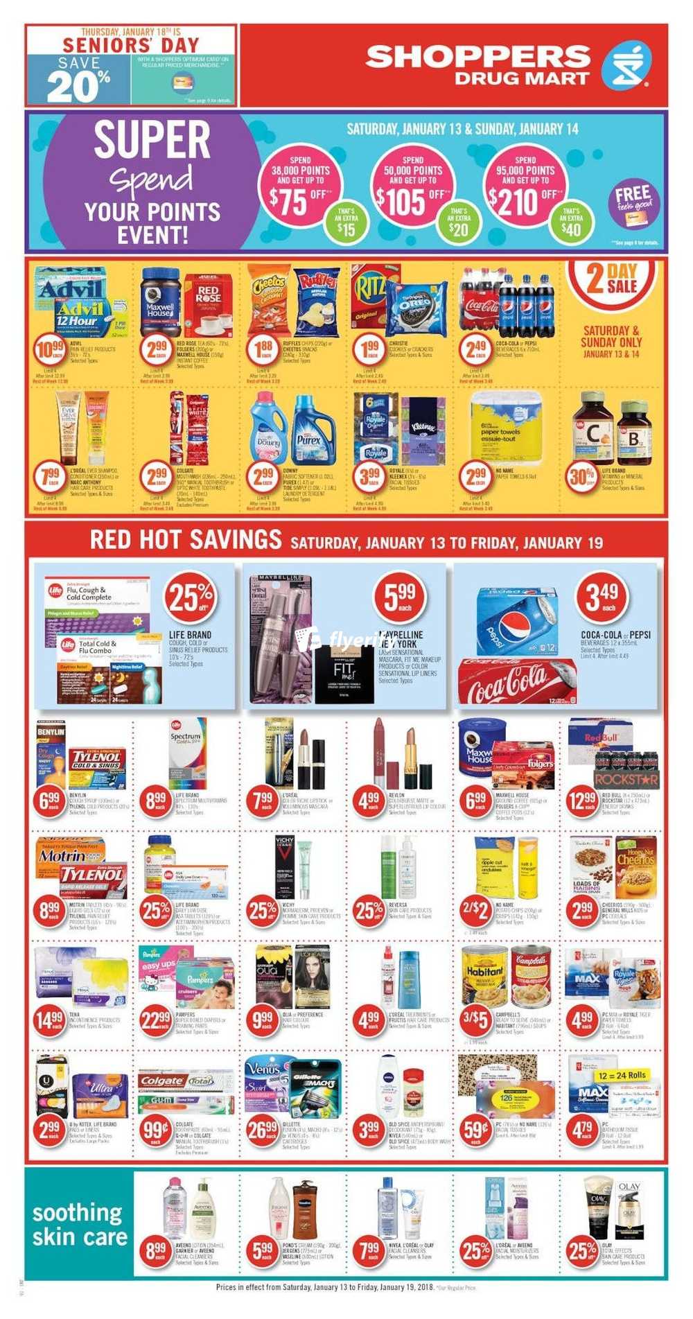 Shoppers Drug Mart (ON) Flyer January 13 to 19 Canada