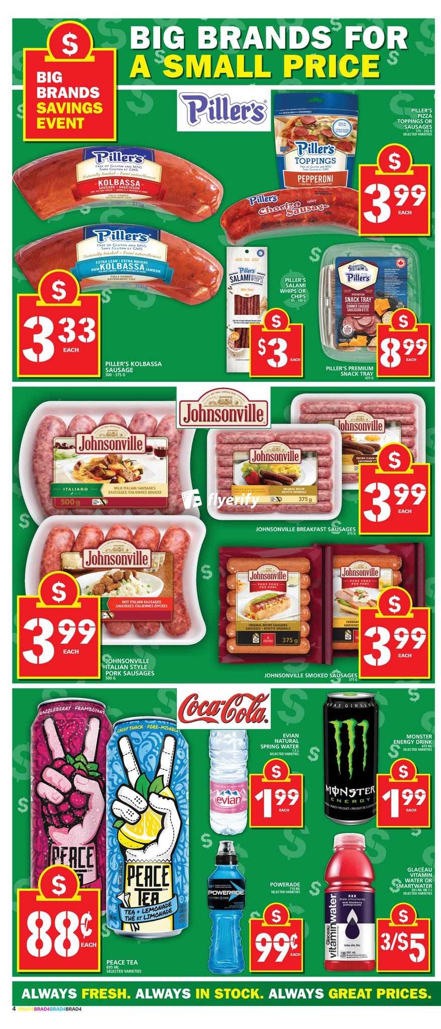 Food Basics (Bradford Location) Grand Opening Flyer January 25 to 31 Canada