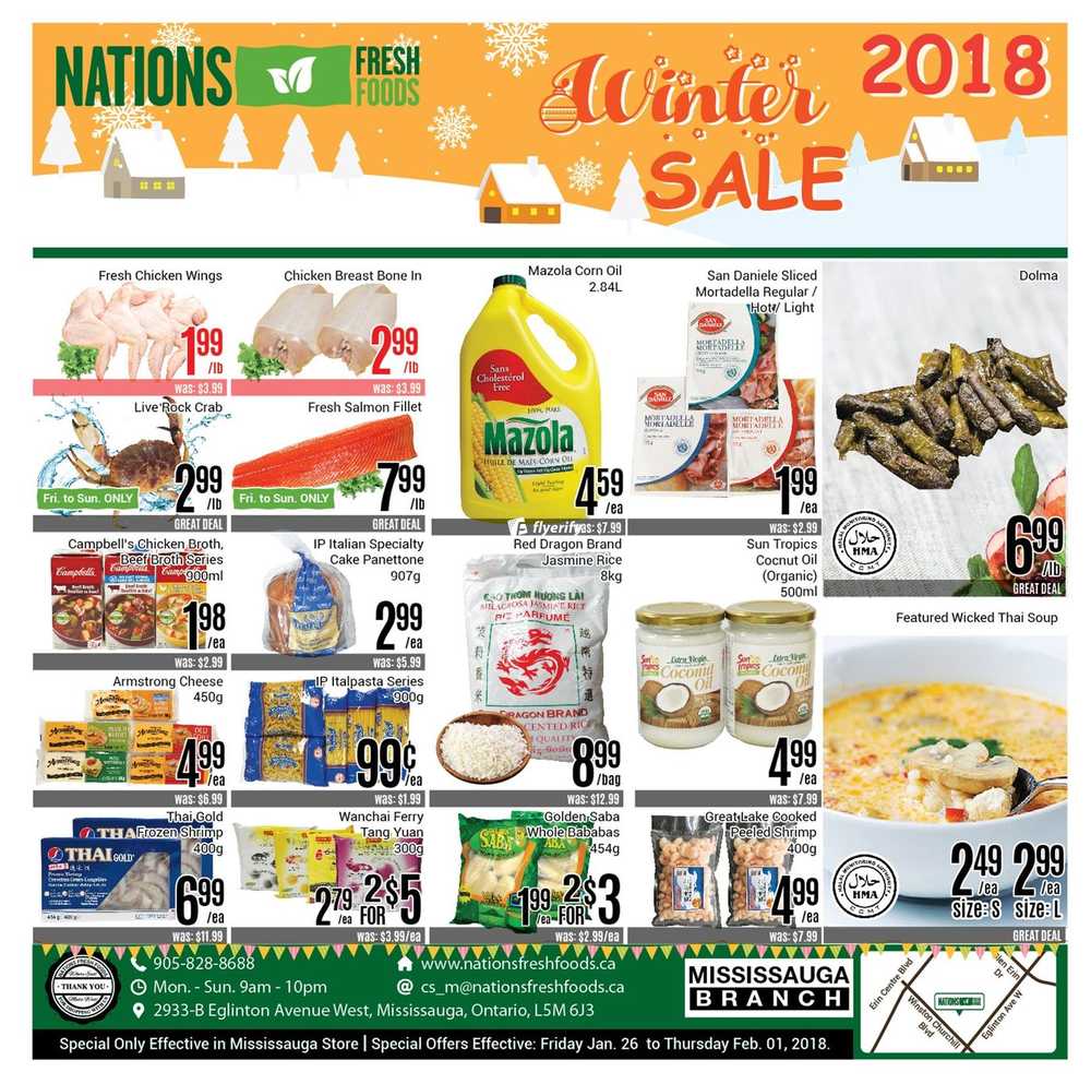 Nations Fresh Foods (Mississauga) Flyer January 26 to February 1 Canada