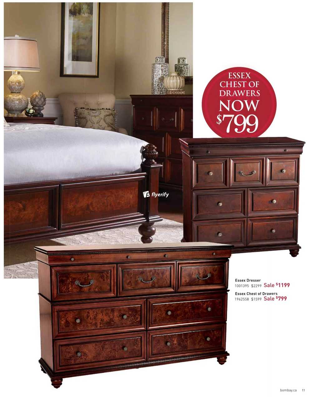 Bombay Big Furniture Sale Catalogue January 16 to March 31 Canada