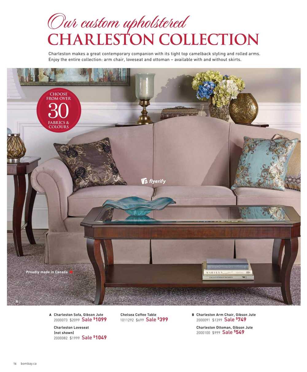 Bombay Big Furniture Sale Catalogue January 16 to March 31 Canada