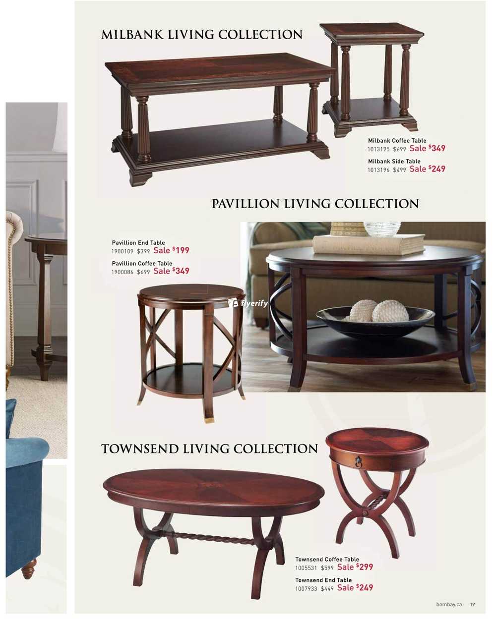 Bombay Big Furniture Sale Catalogue January 16 to March 31 Canada