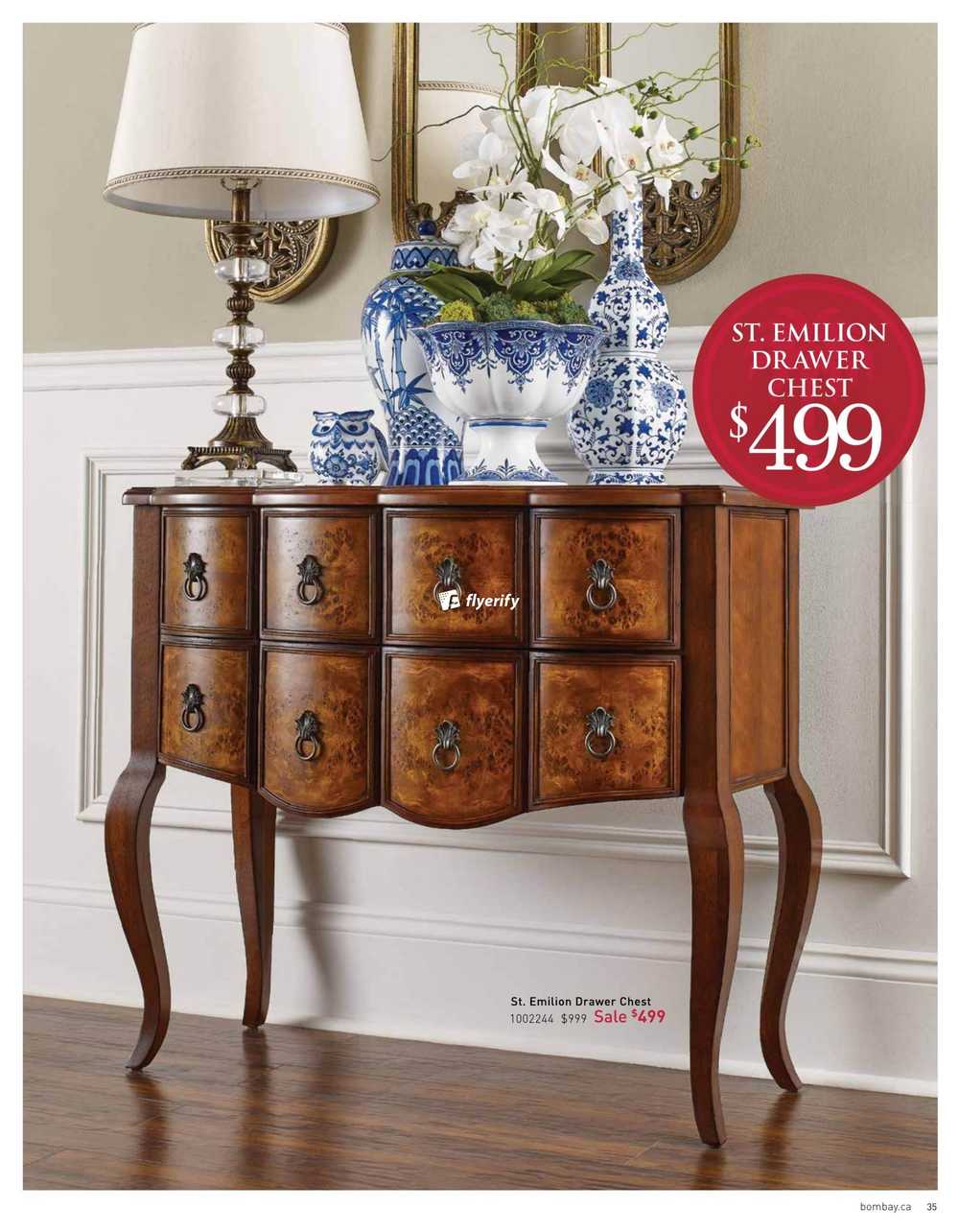 Bombay Big Furniture Sale Catalogue January 16 to March 31 Canada