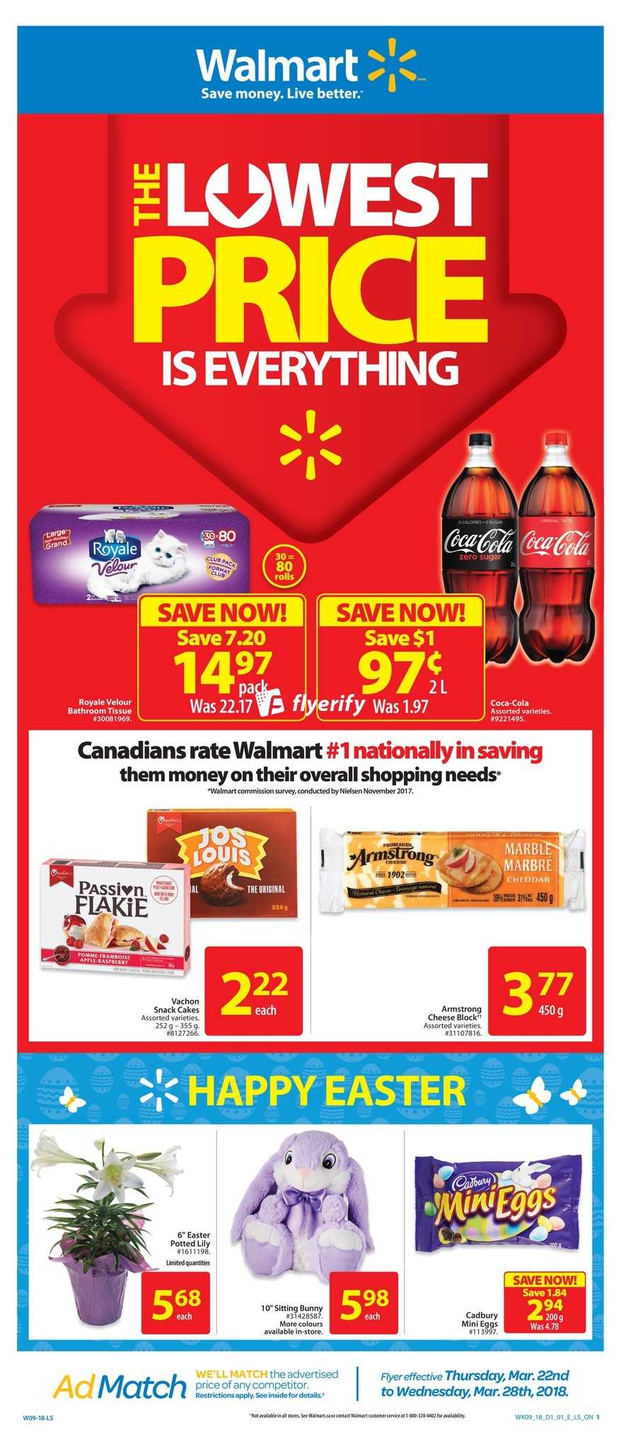 Walmart ON Flyer March 22 To 28 Canada   Walmart On Flyer March 22 To 281 