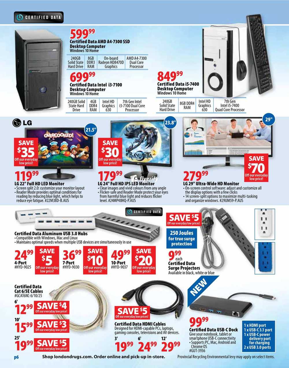 London Drugs Computer Catalogue March 23 to April 11 Canada