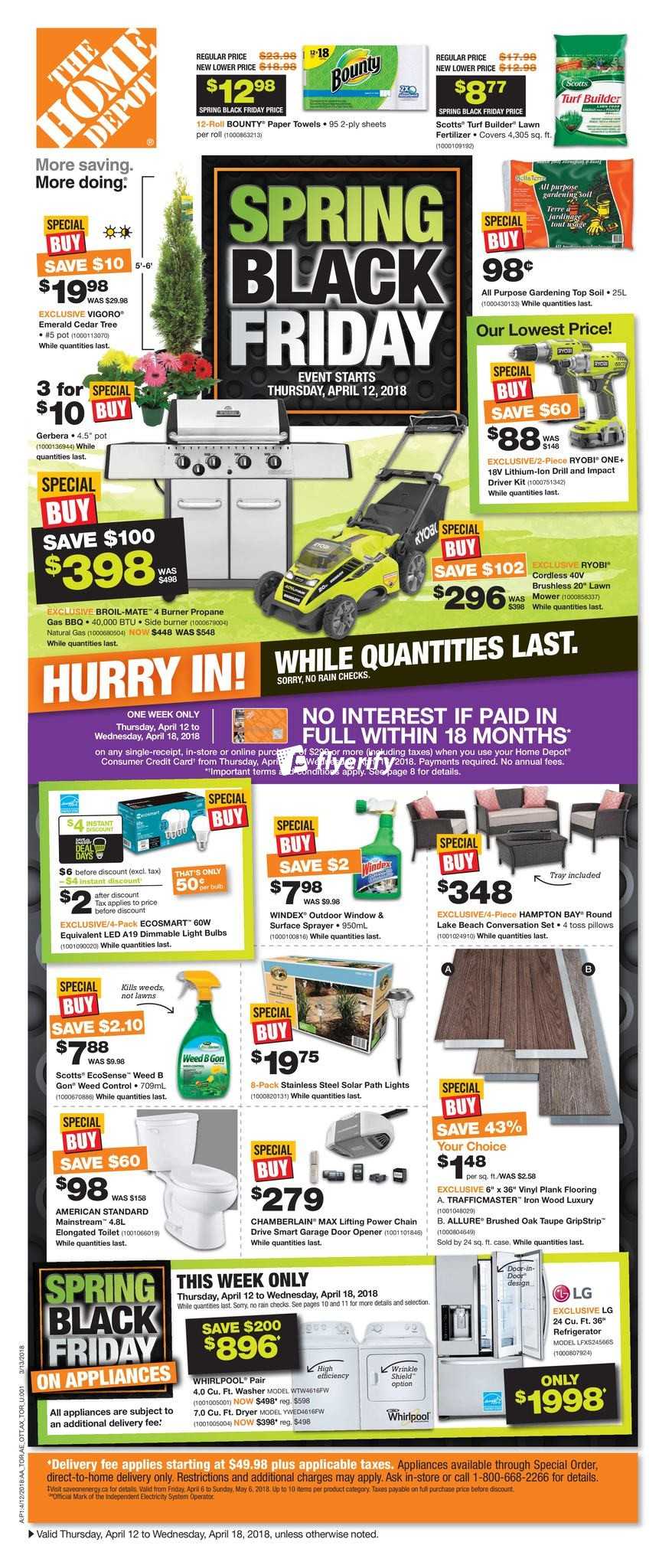 Home Depot Near Me Flyer Home Decor