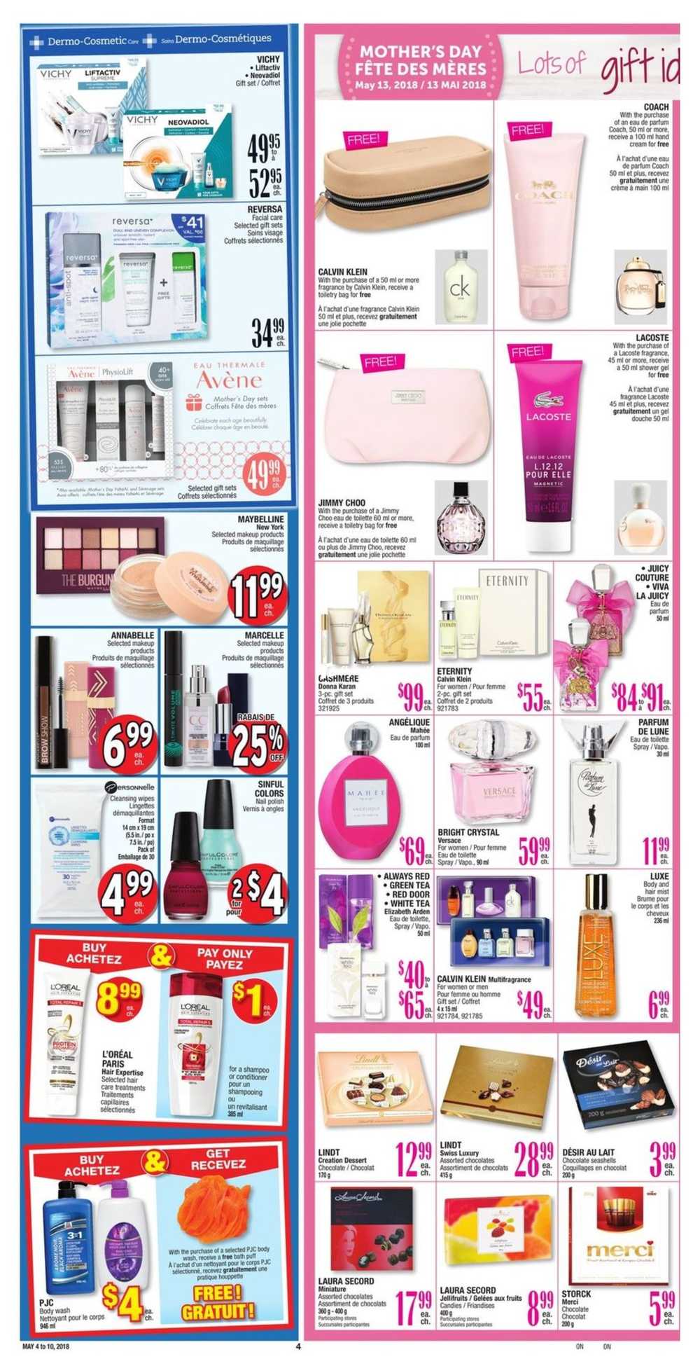 Jean Coutu On Flyer May 4 To 10 Canada