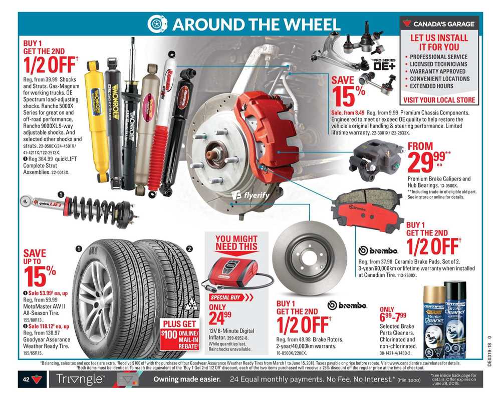 canadian tire brake pads