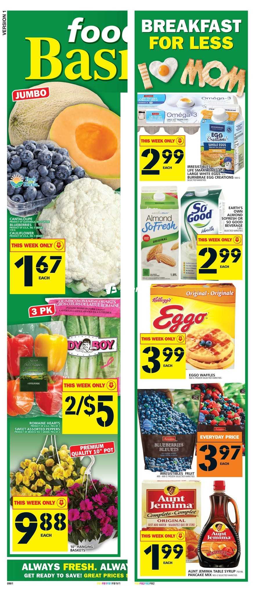 Food Basics Flyer May 10 To 16 Canada