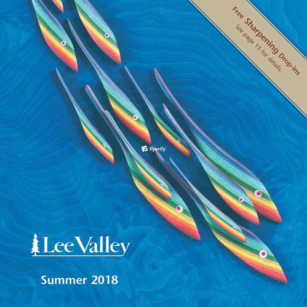 Lee Valley Tools Summer Catalogue 2018 Canada