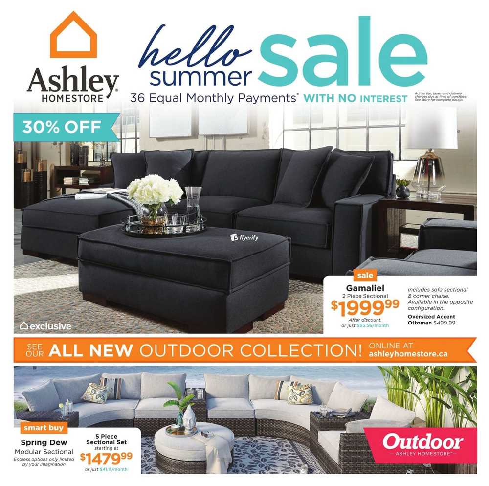 Ashley Homestore On Flyer May 31 To June 13 Canada