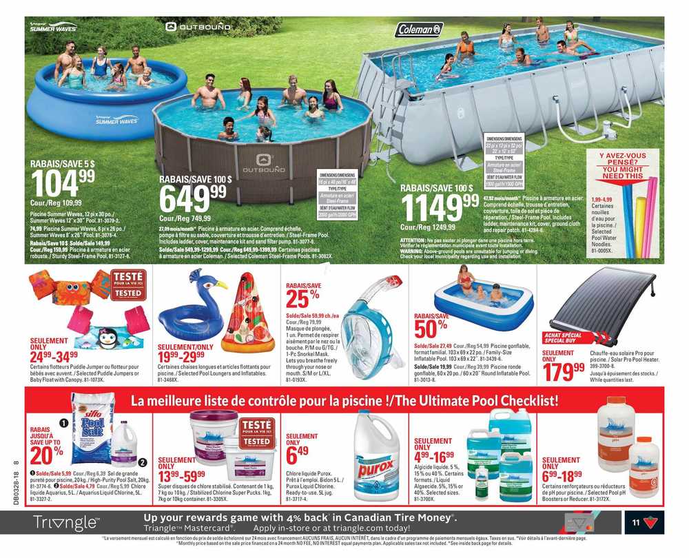 baby float canadian tire