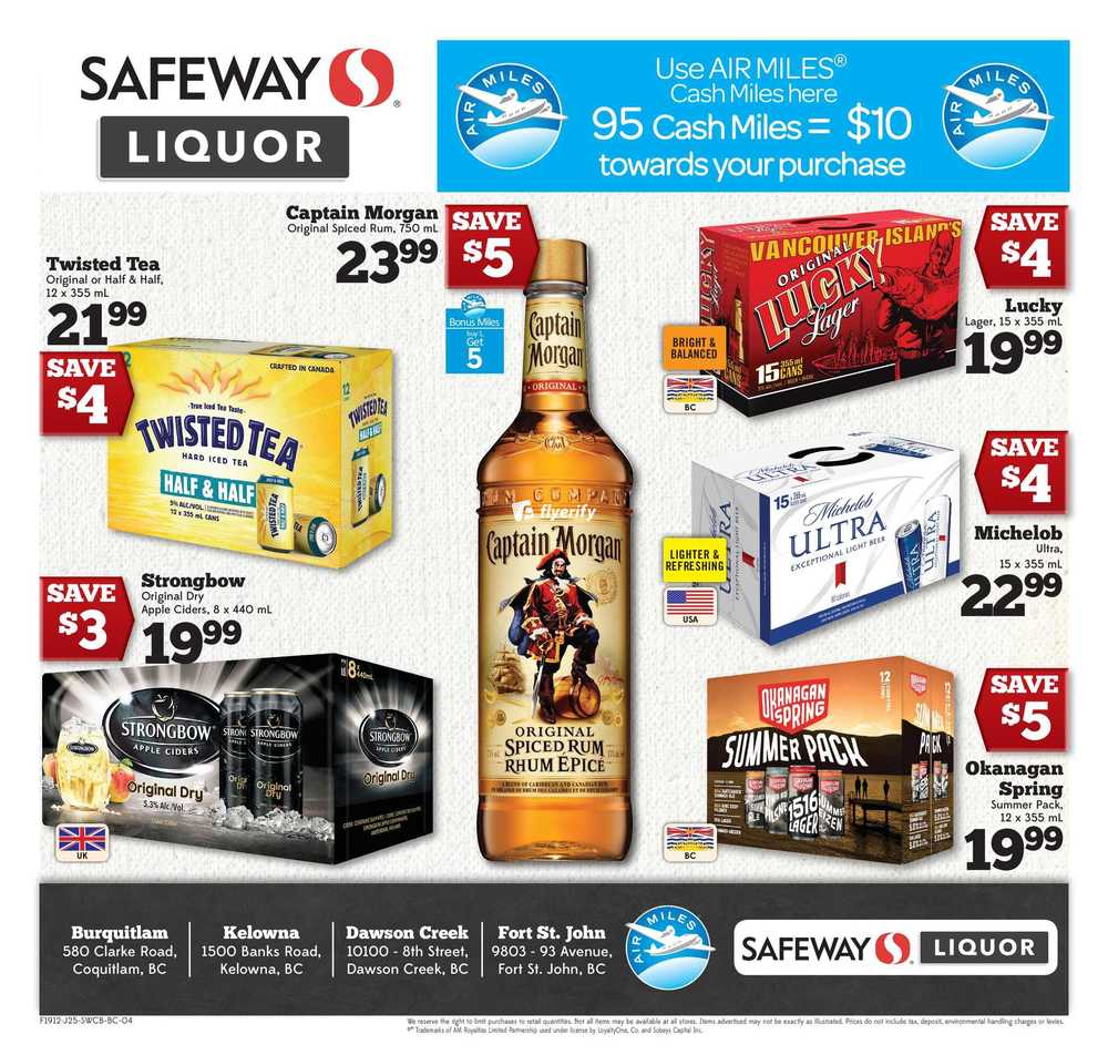 Safeway (BC) Flyer July 19 to 25 Canada