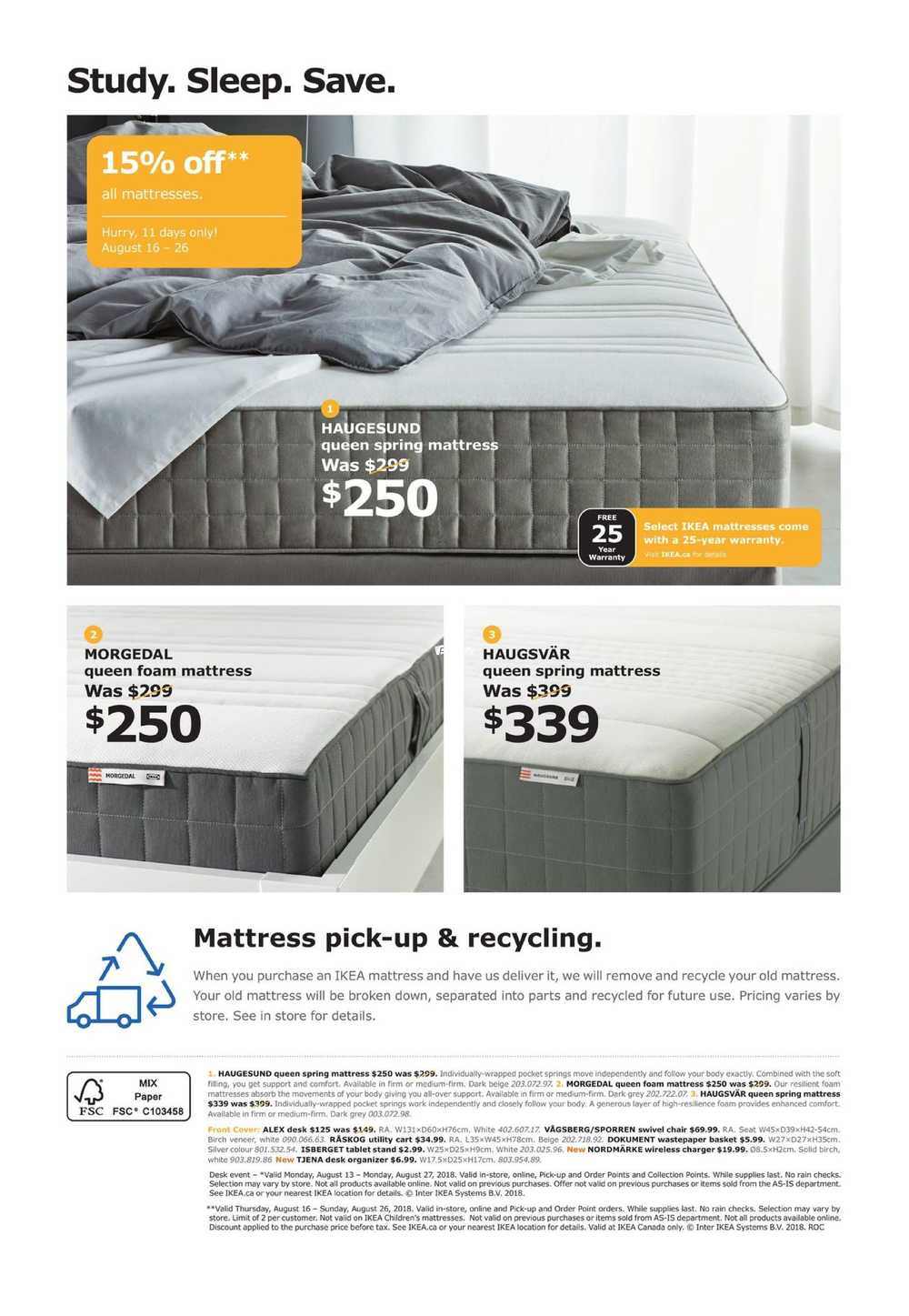 Ikea Canada Back To School Event Flyer August 13 To 27 Canada