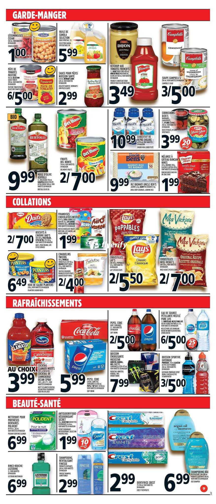 Metro (QC) Grocery Flyer August 16 to 22 Canada